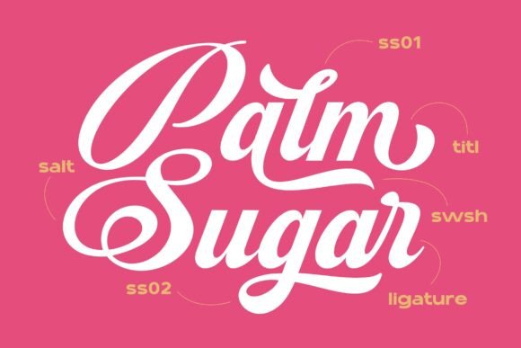 Blagkine Font - Preview 4