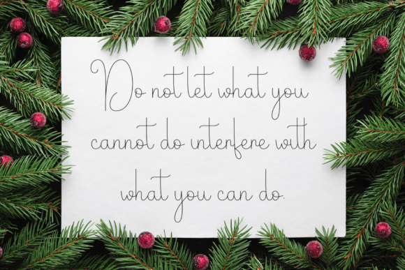 Christmas Font - Preview 2
