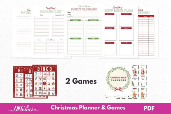 Christmas Party Planner & Games