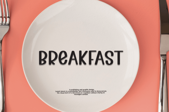 December Minimalist Font - Preview 3