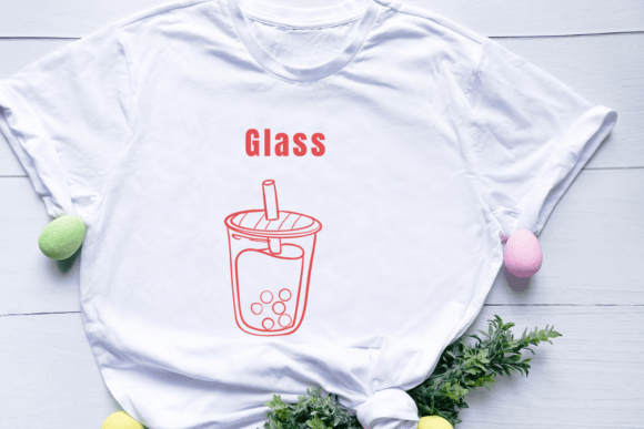Doodle Glass Font PNG with transparent background - Preview 5