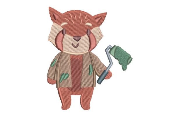 Fox Painter Embroidery