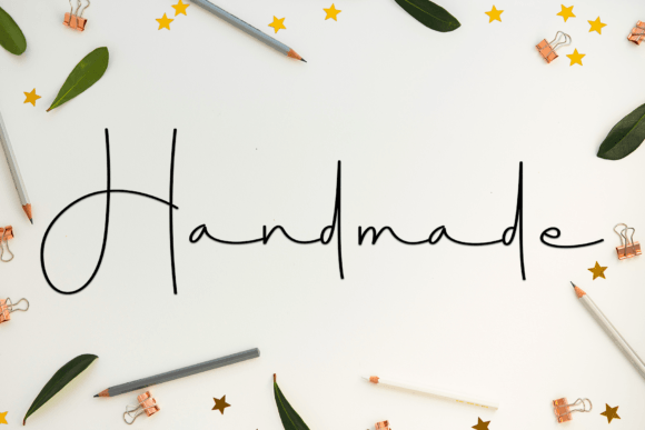 Handmade Valentine Font - Preview 6