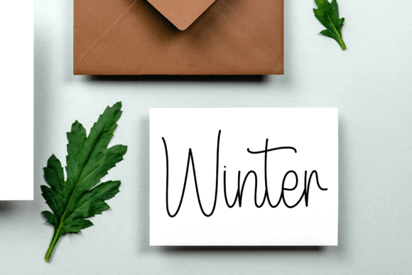 Rustic Notes Font PNG with transparent background - Preview 3