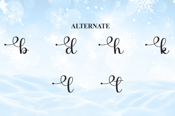Slush Font PNG with transparent background - Preview 6