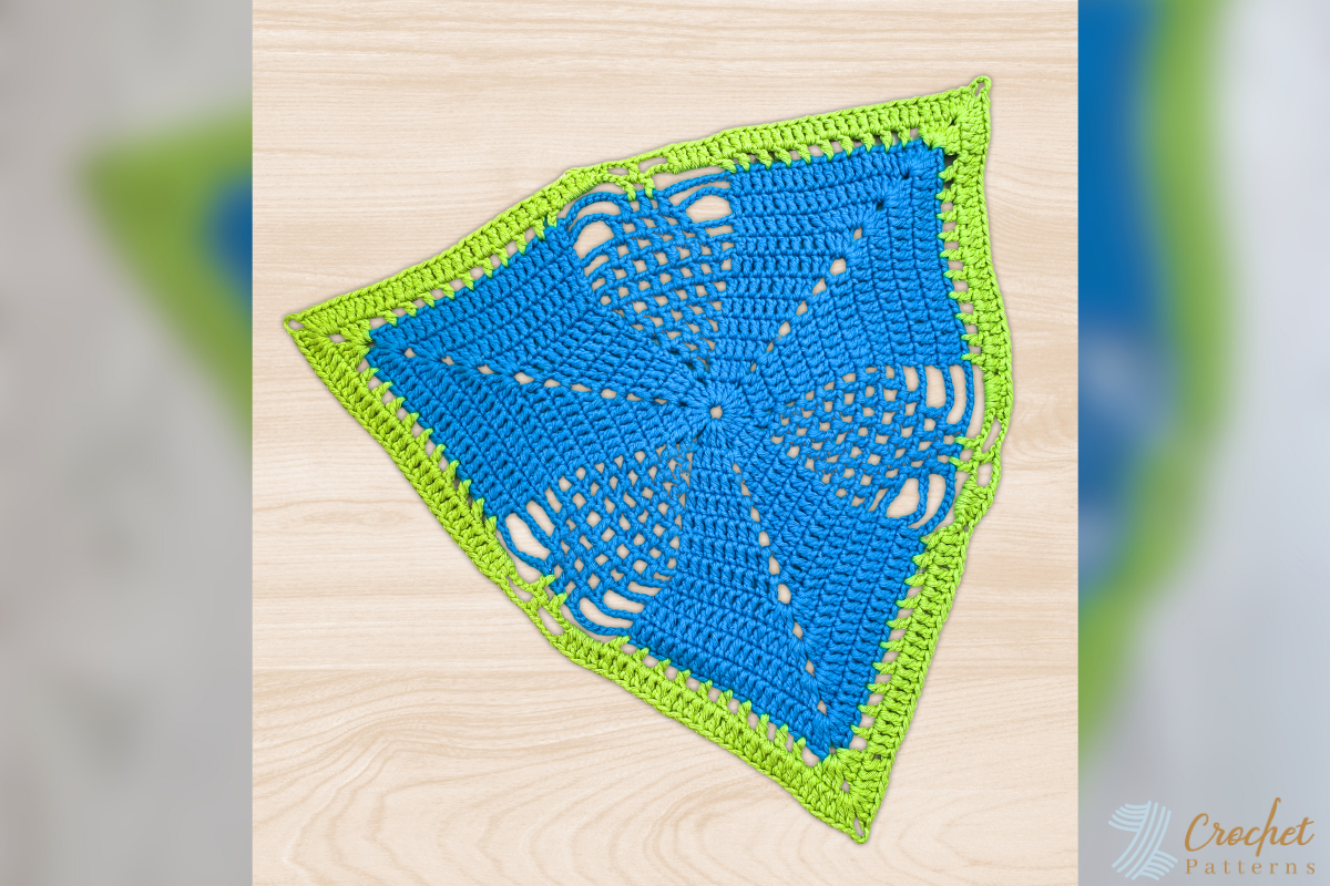 Triangular Doily Crochet Pattern