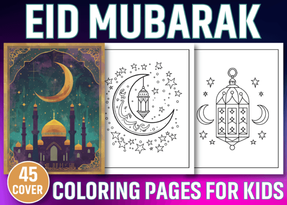 140 Ramadan Coloring Book for Kids