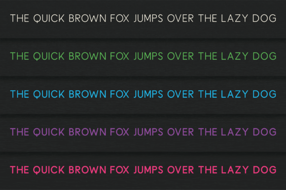 Alphabet Font - Preview 2