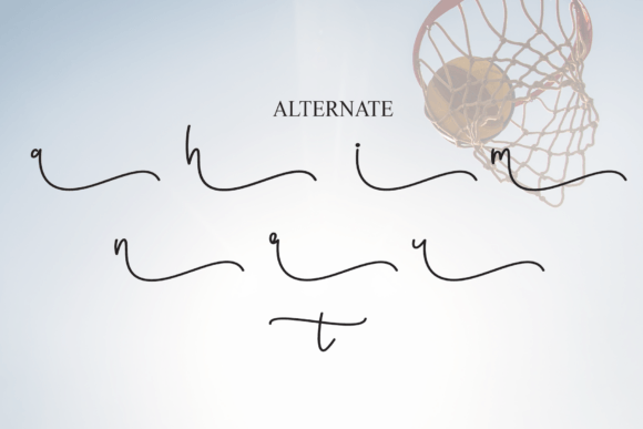 Basketball Font - Preview 6
