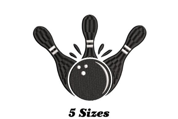 Bowling Ball Silhouette