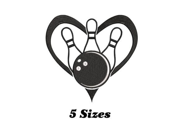Bowling Ball with Heart