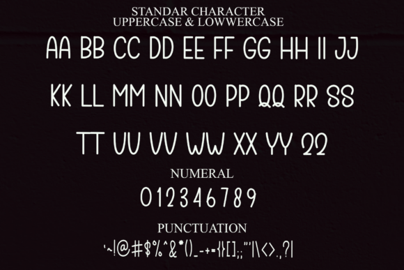 Candy Love Font PNG with transparent background - Preview 2