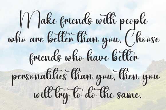 Chocolate Black Font - Preview 5