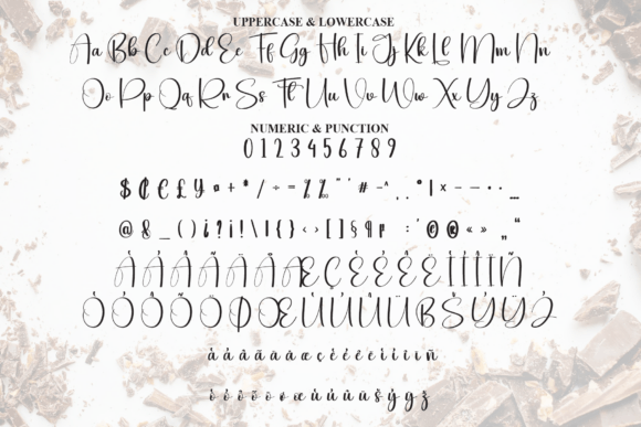 Chocolate Black Font - Preview 6