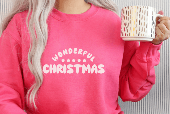 Christmas Miracle Font PNG with transparent background - Preview 5