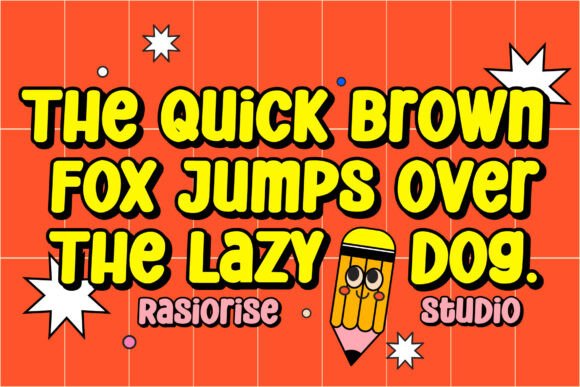 Dandy Jokes Font - Preview 2