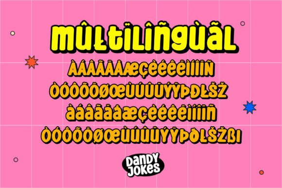 Dandy Jokes Font - Preview 6