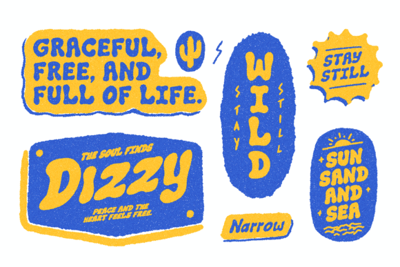 Dizzy Font - Preview 2