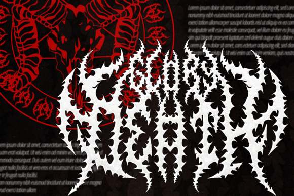 Doxen Sunhera Font PNG with transparent background - Preview 2