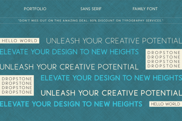 Dropstone Font PNG with transparent background - Preview 1