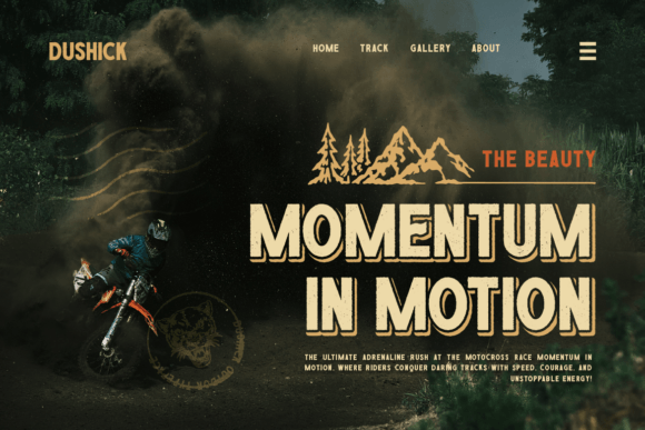 Dushick Font - Preview 2