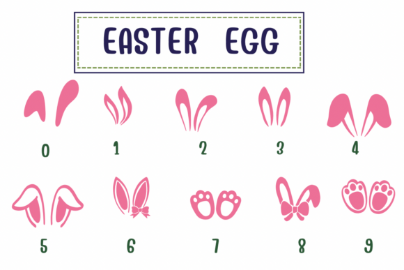 Easter Egg Font - Preview 3