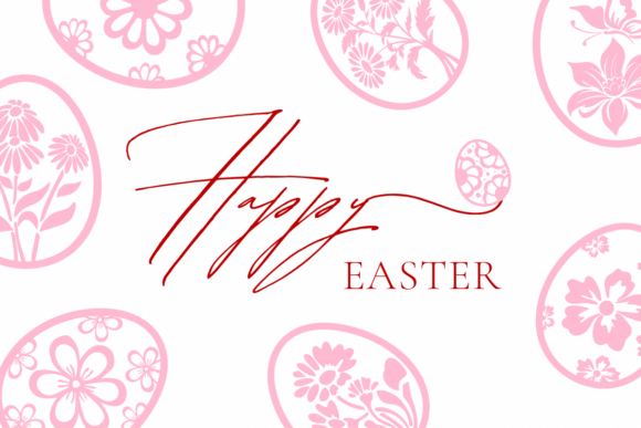 Easter Egg Font - Preview 5
