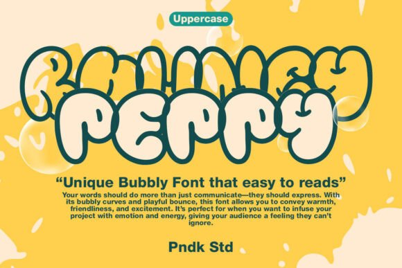 Fluffy Blitz Font - Preview 1