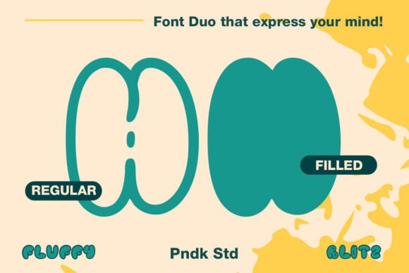Fluffy Blitz Font - Preview 4