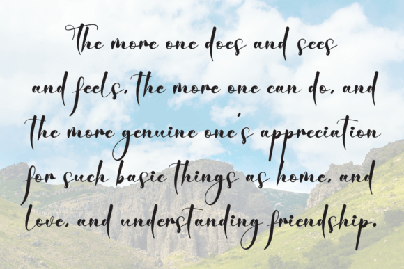 Greatings Font - Preview 5