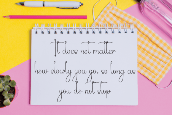 Greeting Signature Font - Preview 2