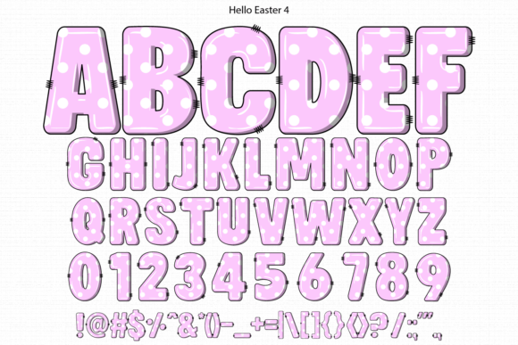 Hello Easter Font - Preview 5