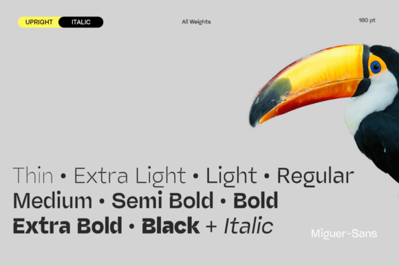 Miguer Font PNG with transparent background - Preview 2