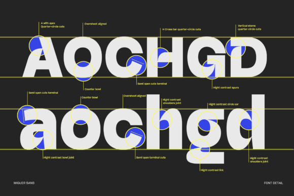 Miguer Font PNG with transparent background - Preview 4