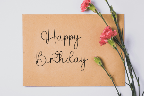 Nostalgia Valentine Font PNG with transparent background - Preview 4