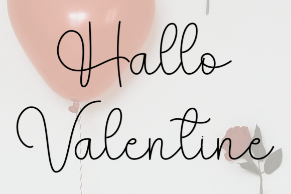 Nostalgia Valentine Font PNG with transparent background - Preview 6