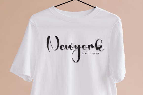 Outerglow Font PNG with transparent background - Preview 3