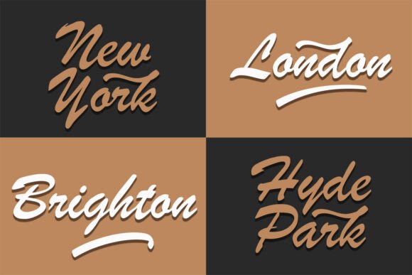 Quillora Font PNG with transparent background - Preview 4