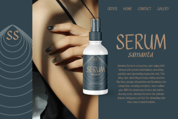 Salaisih Font PNG with transparent background - Preview 3