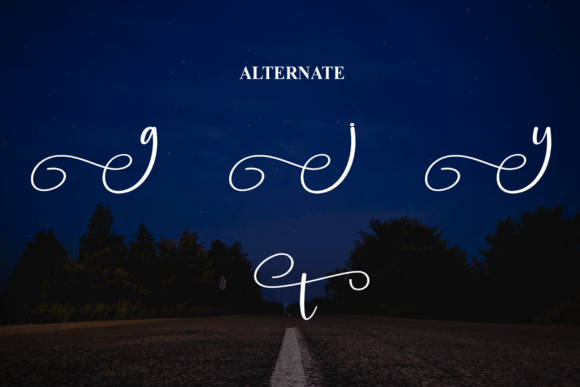 Silentnight Font PNG with transparent background - Preview 6