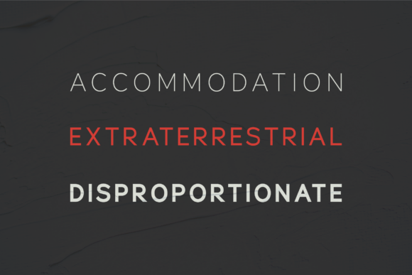 Skyscraper Font PNG with transparent background - Preview 4