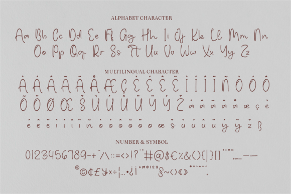 Amora Scent Font - Preview 1