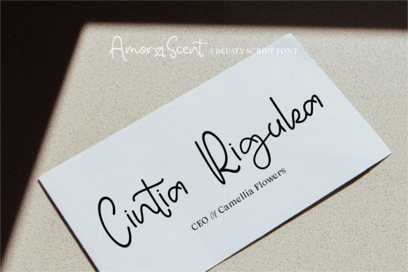 Amora Scent Font - Preview 3