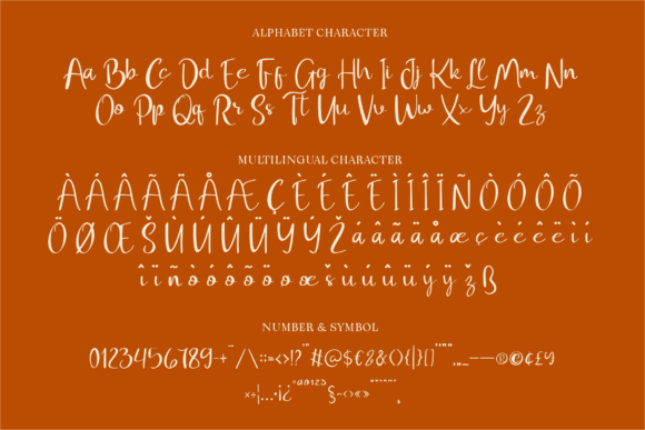 Amorettia Cally Font - Preview 3