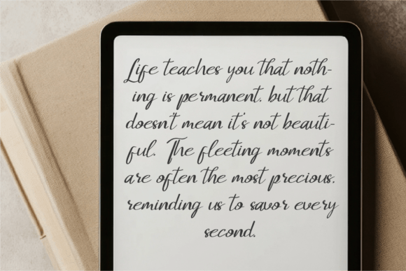 Amorettia Cally Font - Preview 5