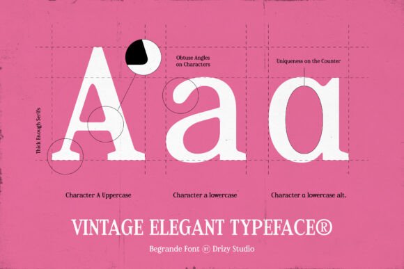 Begrande Font - Preview 2