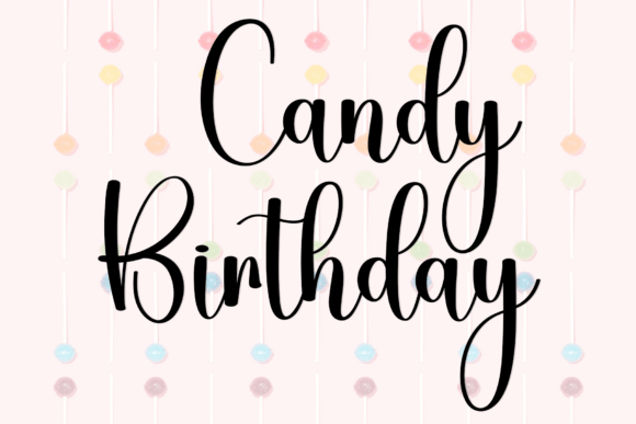 Beloved Candy Font - Preview 6