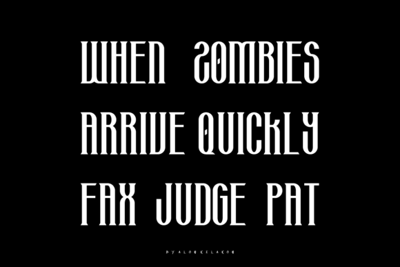 Buckora Font - Preview 3