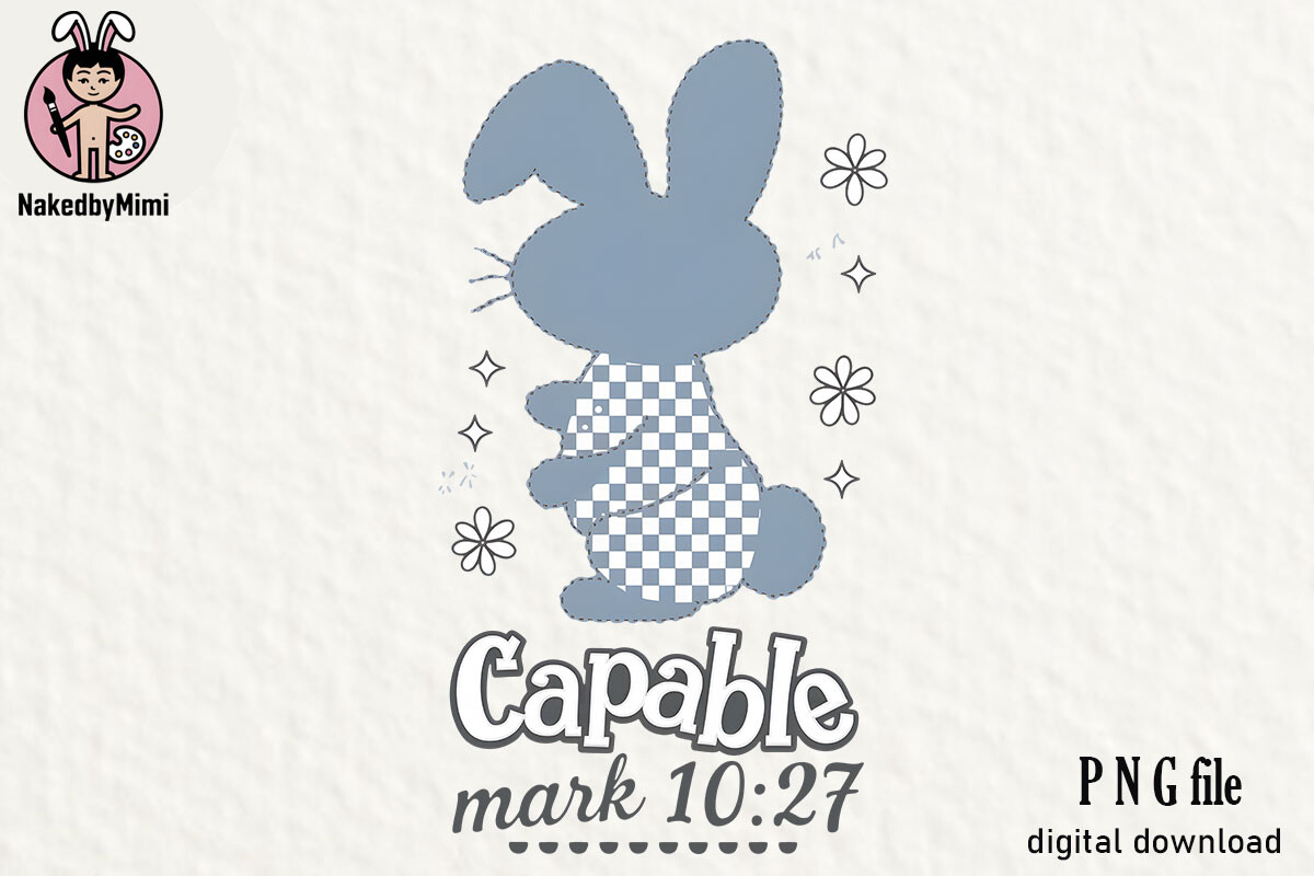 Capable Easter Sublimation Graphic by nakedbymimi · Creative Fabrica