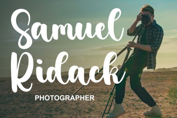 Celebrate February Font PNG with transparent background - Preview 1